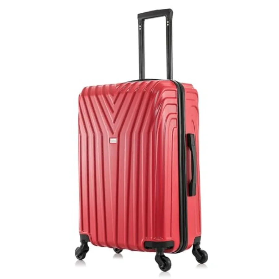 VASTY Luggage with Spner Wheels Durable Lightweight Hardside Suitcase, Travel Bag with Handle and Trolley, Medium Checked Lugga
VASTY Luggage with Spner Wheels Durable Lightweight Hardside Suitcase, Travel Bag with Handle and Trolley, Medium Checked Lugga