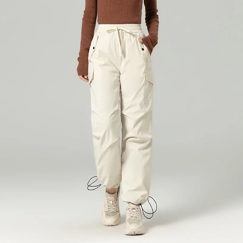 Пуховые хлопковые брюки для женщин, прямые брюки большого размера, толстые модные тонкие повседневные хлопковые брюки с высокой талией для женщин
Пуховые хлопковые брюки для женщин, прямые брюки большого размера, толстые модные тонкие повседневные хлопковые брюки с высокой талией для женщин