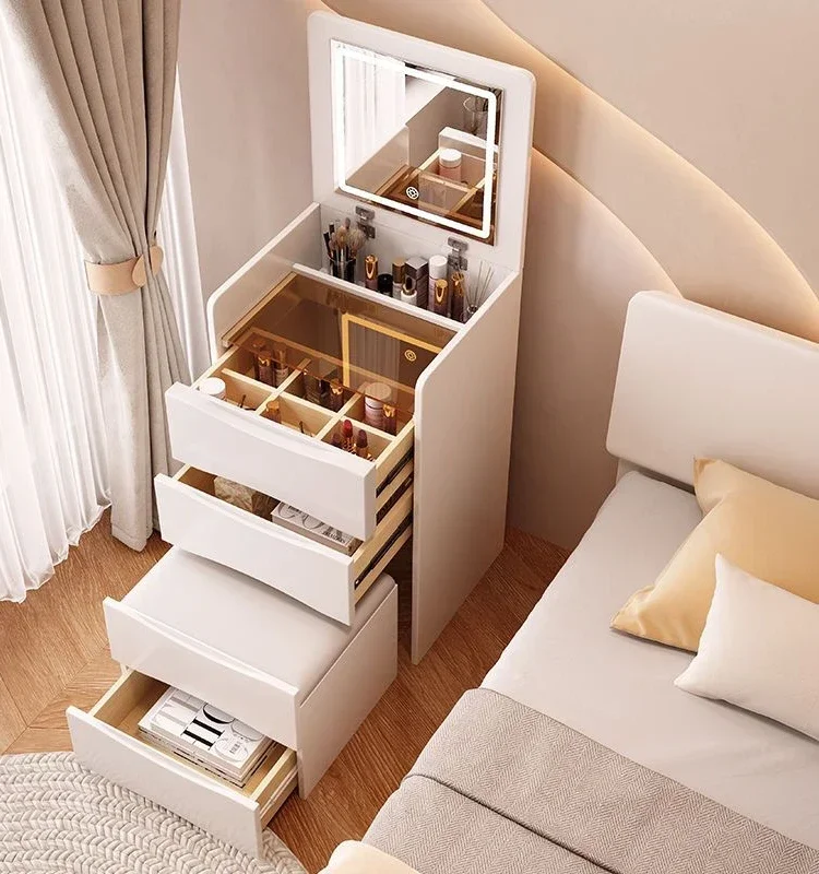 Cream wind dresser modern simple flip dresser closet integrated makeup table
Cream wind dresser modern simple flip dresser closet integrated makeup table