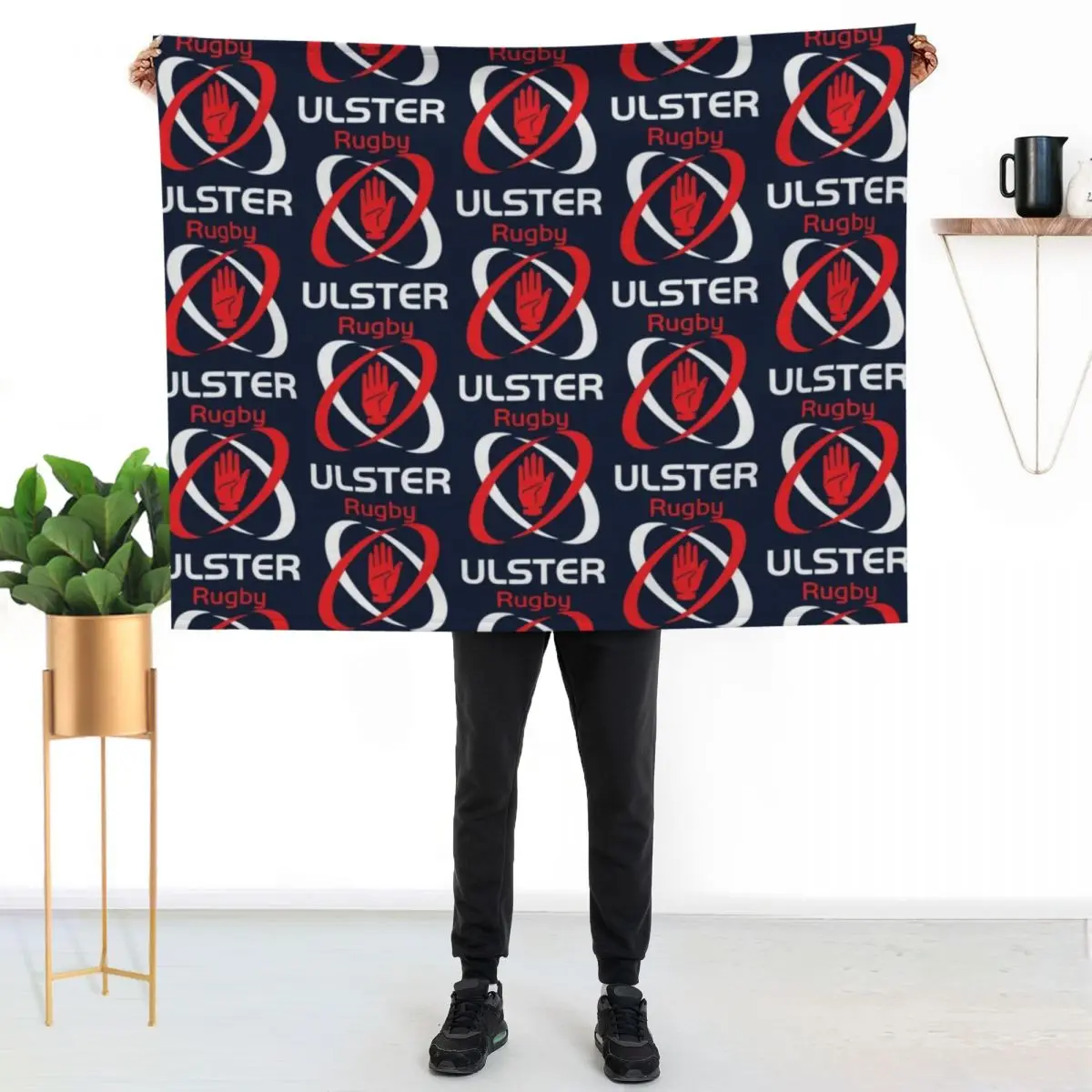 IRFU - Iconic Ulster Rugby Design Throw Blanket Soft Breathable Blanket for Night Sleeping
IRFU - Iconic Ulster Rugby Design Throw Blanket Soft Breathable Blanket for Night Sleeping