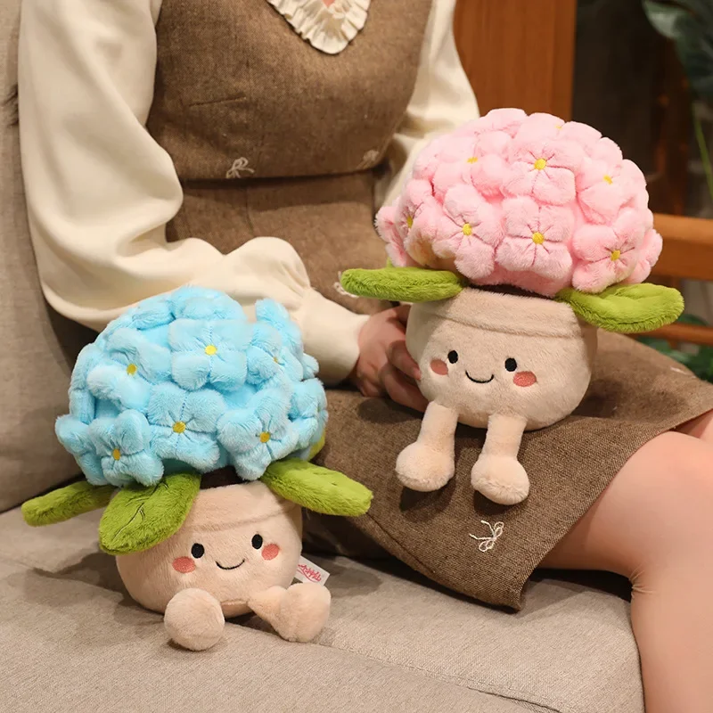Cartoon Hydrangea Flower Pot Stuffed Plant Soft Fluffy Smiling Potted Plant Plush Toy Flower Plushie for Mother's Day Gifts
Cartoon Hydrangea Flower Pot Stuffed Plant Soft Fluffy Smiling Potted Plant Plush Toy Flower Plushie for Mother's Day Gifts