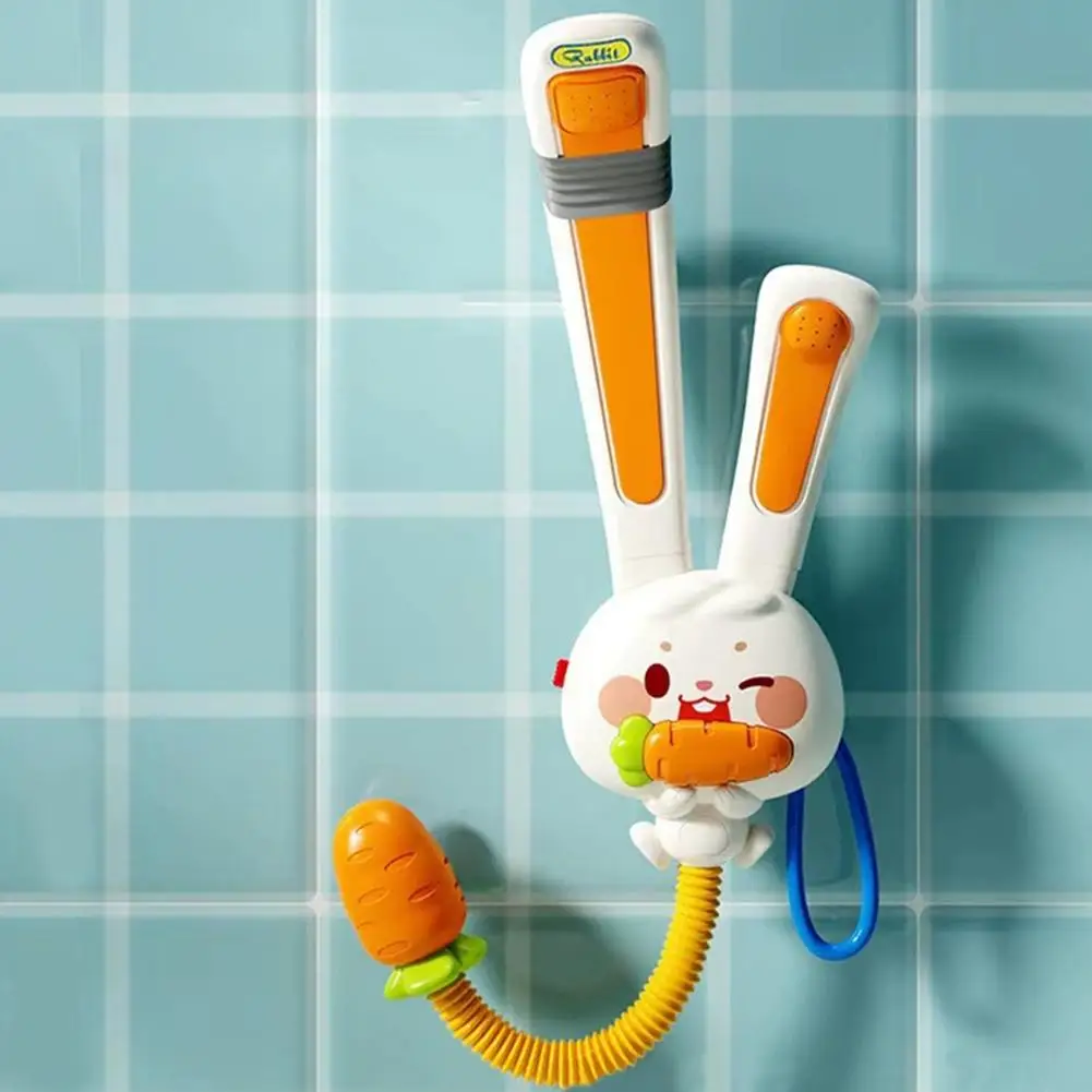Cute Bunny Kids Bath Toy Double Nozzle Shower Head Electric Water Spray Pump With Suction Cups Bathroom Game For Toddlers B P6I8
Cute Bunny Kids Bath Toy Double Nozzle Shower Head Electric Water Spray Pump With Suction Cups Bathroom Game For Toddlers B P6I8