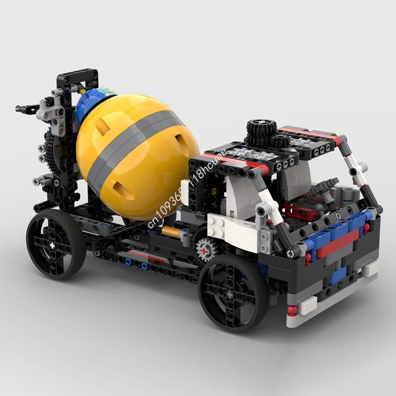 429pcs MOC Concrete Mixer Truck Technical Model Building Blocks Construction Creative Christmas Gifts Toy Idea Education Kids
429pcs MOC Concrete Mixer Truck Technical Model Building Blocks Construction Creative Christmas Gifts Toy Idea Education Kids