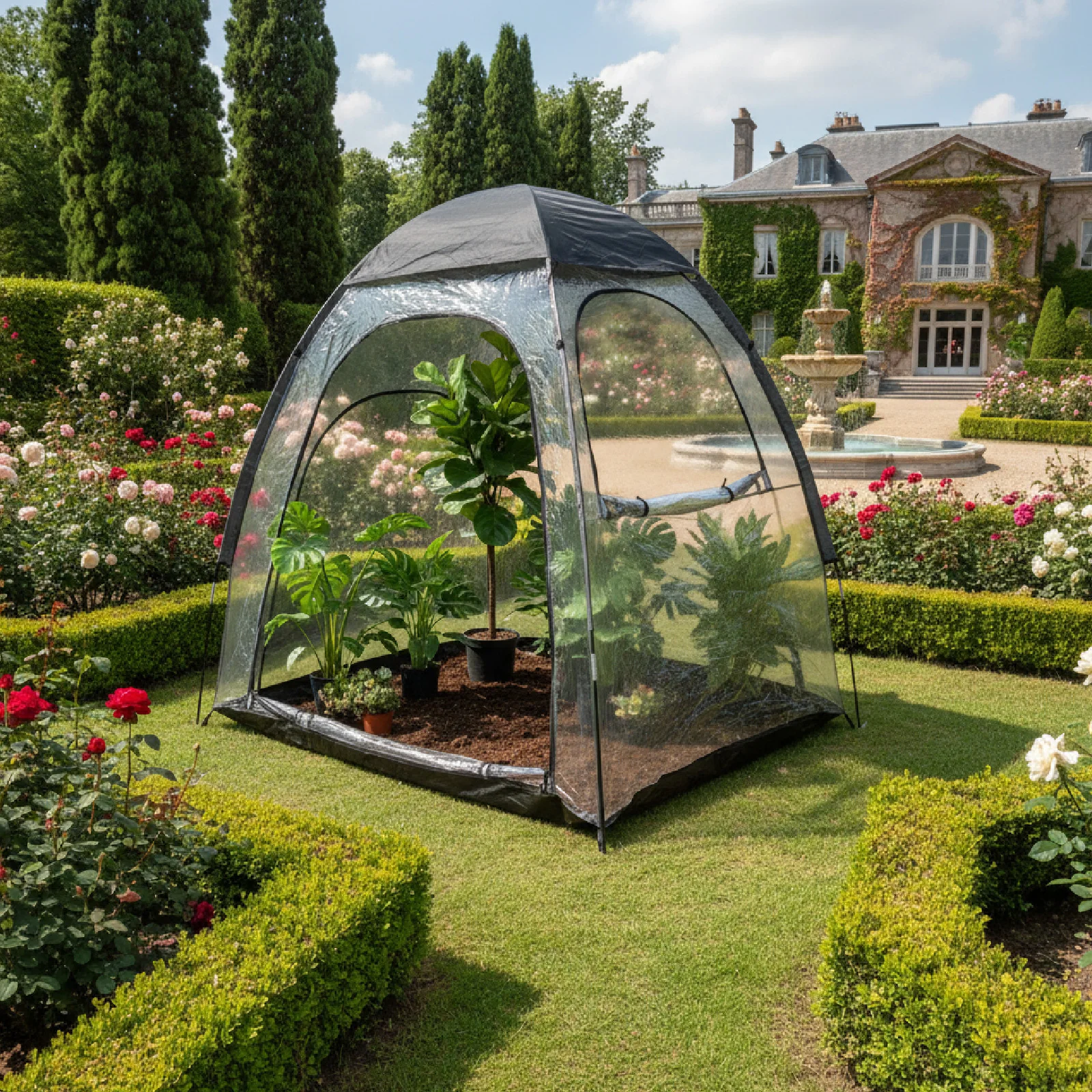 Портативное зимнее укрытие для растений от мороза, прозрачное, для сада, легко перемещаемое, инструмент для защиты и ухода за растениями для садоводства
Портативное зимнее укрытие для растений от мороза, прозрачное, для сада, легко перемещаемое, инструмент для защиты и ухода за растениями для садоводства