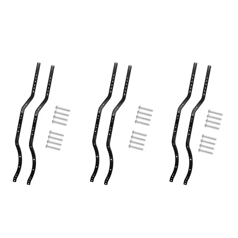 BEDW-6Pcs Steel Chassis Frame Rails For AXIAL SCX10 90027 SCX10 II 90046 90047 RC Car Crawler Truck Vehicle Model
BEDW-6Pcs Steel Chassis Frame Rails For AXIAL SCX10 90027 SCX10 II 90046 90047 RC Car Crawler Truck Vehicle Model
