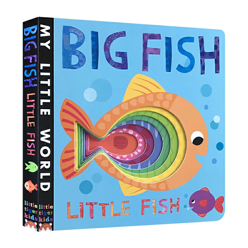 Big Fish Little Fish My Little World, Children's books aged 3 4 5 6, English picture books, 9781848691612
Big Fish Little Fish My Little World, Children's books aged 3 4 5 6, English picture books, 9781848691612