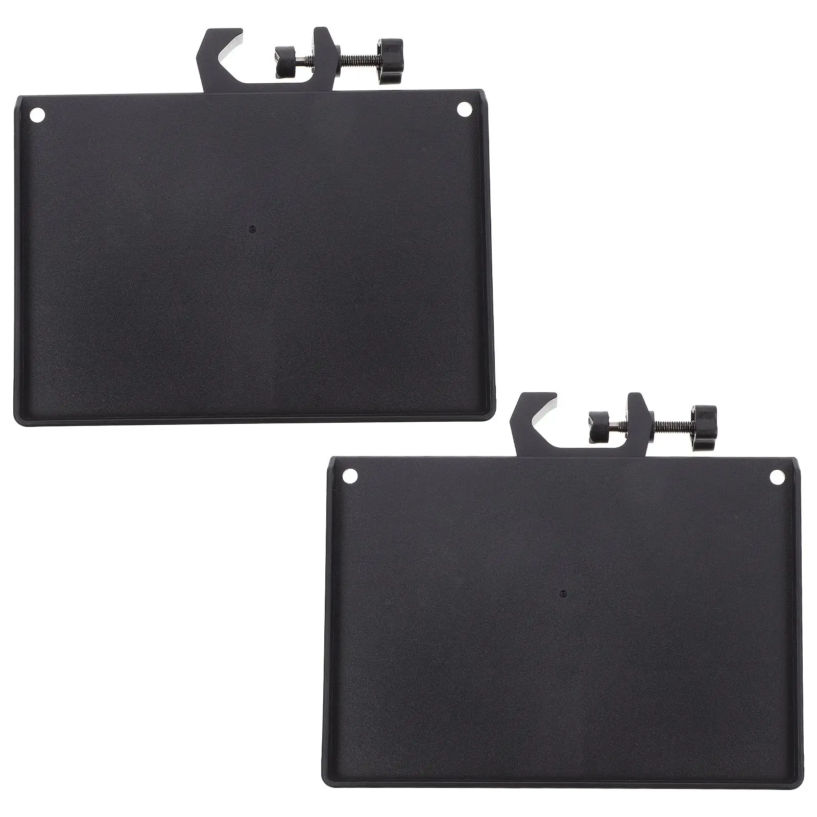 2 Pcs Sound Card Tray Microphone Stand Holder for Mobile Camera Live Broadcast Bracket Durable ABS Adjustable Angle Black
2 Pcs Sound Card Tray Microphone Stand Holder for Mobile Camera Live Broadcast Bracket Durable ABS Adjustable Angle Black