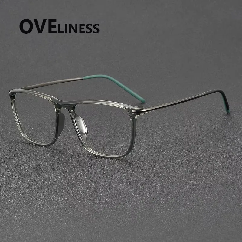 Винтажная оправа для очков из ацетата и титана для мужчин и женщин, ретро-оправа, ультралегкие очки
Винтажная оправа для очков из ацетата и титана для мужчин и женщин, ретро-оправа, ультралегкие очки