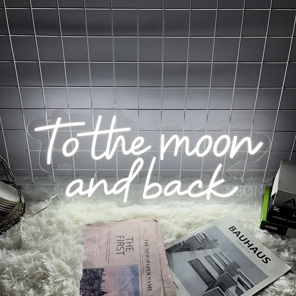 To The Moon And Back Custom Neon Sign light Wedding Party Room Decor Bedroom Decor Wall Art Personalize Gift Birthday Decoration
To The Moon And Back Custom Neon Sign light Wedding Party Room Decor Bedroom Decor Wall Art Personalize Gift Birthday Decoration