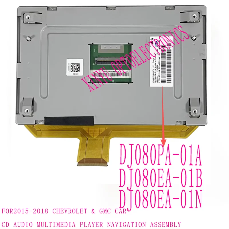 8-дюймовый 55-контактный автомобильный ЖК-дисплей DJ080PA-01A DJ080EA-01A DJ080EA-01B, подходит для автомобильной навигации 2015-2018 годов, черный, в сборе
8-дюймовый 55-контактный автомобильный ЖК-дисплей DJ080PA-01A DJ080EA-01A DJ080EA-01B, подходит для автомобильной навигации 2015-2018 годов, черный, в сборе