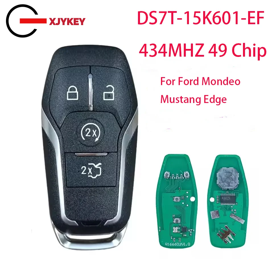 Aftermarket 4 Button Smart Remote Key For Ford Mondeo Mustang Edge Models With 434MHZ 49 Chip FCCID DS7T-15K601-EF
Aftermarket 4 Button Smart Remote Key For Ford Mondeo Mustang Edge Models With 434MHZ 49 Chip FCCID DS7T-15K601-EF
