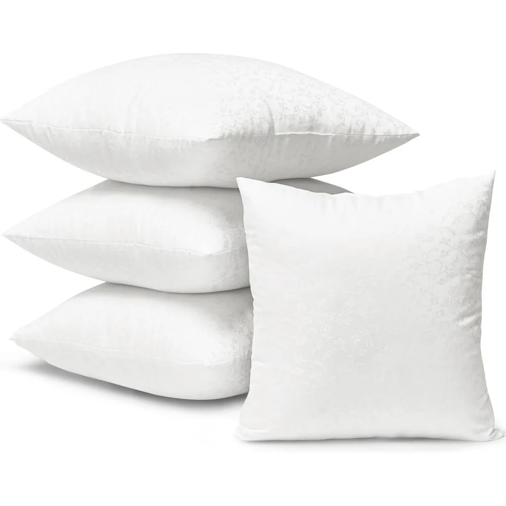 Вставки для подушек премиум-класса размером 20x20 дюймов, 4 предмета, мягкие и поддерживающие, наполненные полиэфирным волокном
Вставки для подушек премиум-класса размером 20x20 дюймов, 4 предмета, мягкие и поддерживающие, наполненные полиэфирным волокном