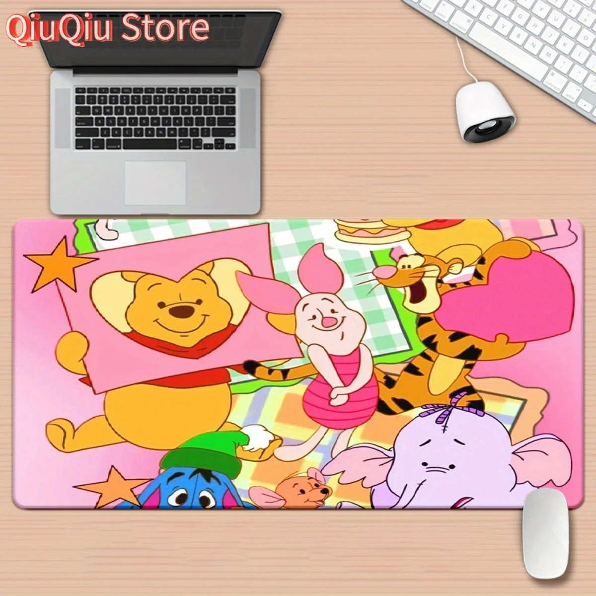1pc Winnie the Pooh XXL Gaming Mouse Pad - HD Printed Desk Mat with Pooh, Piglet, Tigger & Others, Multi-Functional Rubber Base
1pc Winnie the Pooh XXL Gaming Mouse Pad - HD Printed Desk Mat with Pooh, Piglet, Tigger & Others, Multi-Functional Rubber Base