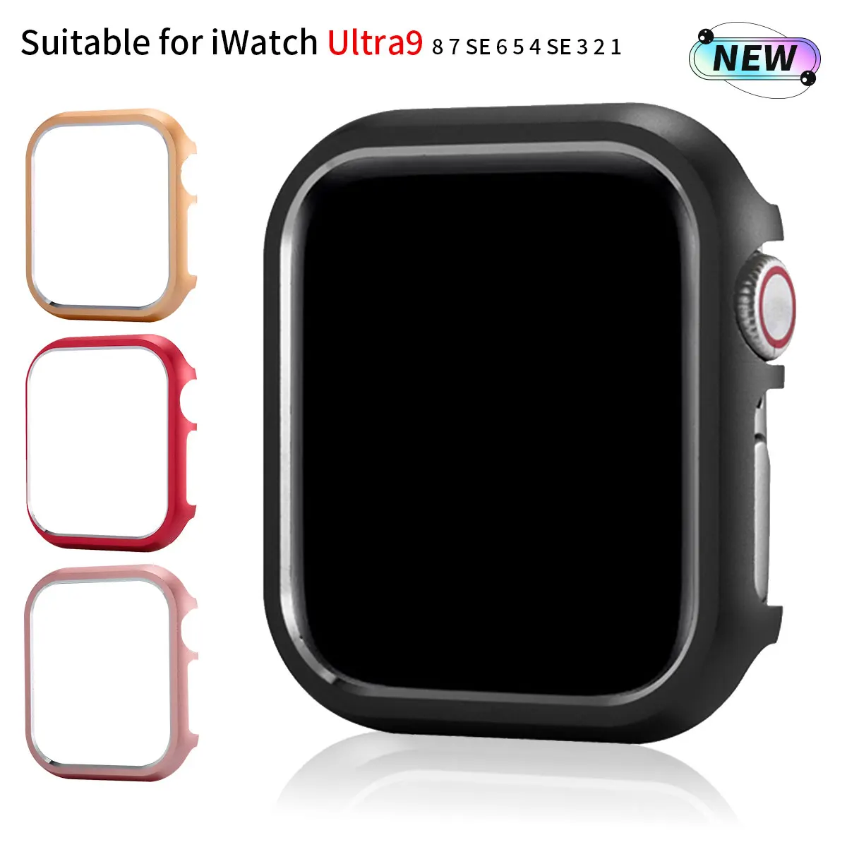 High light aluminum case for Apple Watch Ultra 49mm 38mm-41mm 44mm45mm9654 armor protective case iWatch87SE 42mm321
High light aluminum case for Apple Watch Ultra 49mm 38mm-41mm 44mm45mm9654 armor protective case iWatch87SE 42mm321