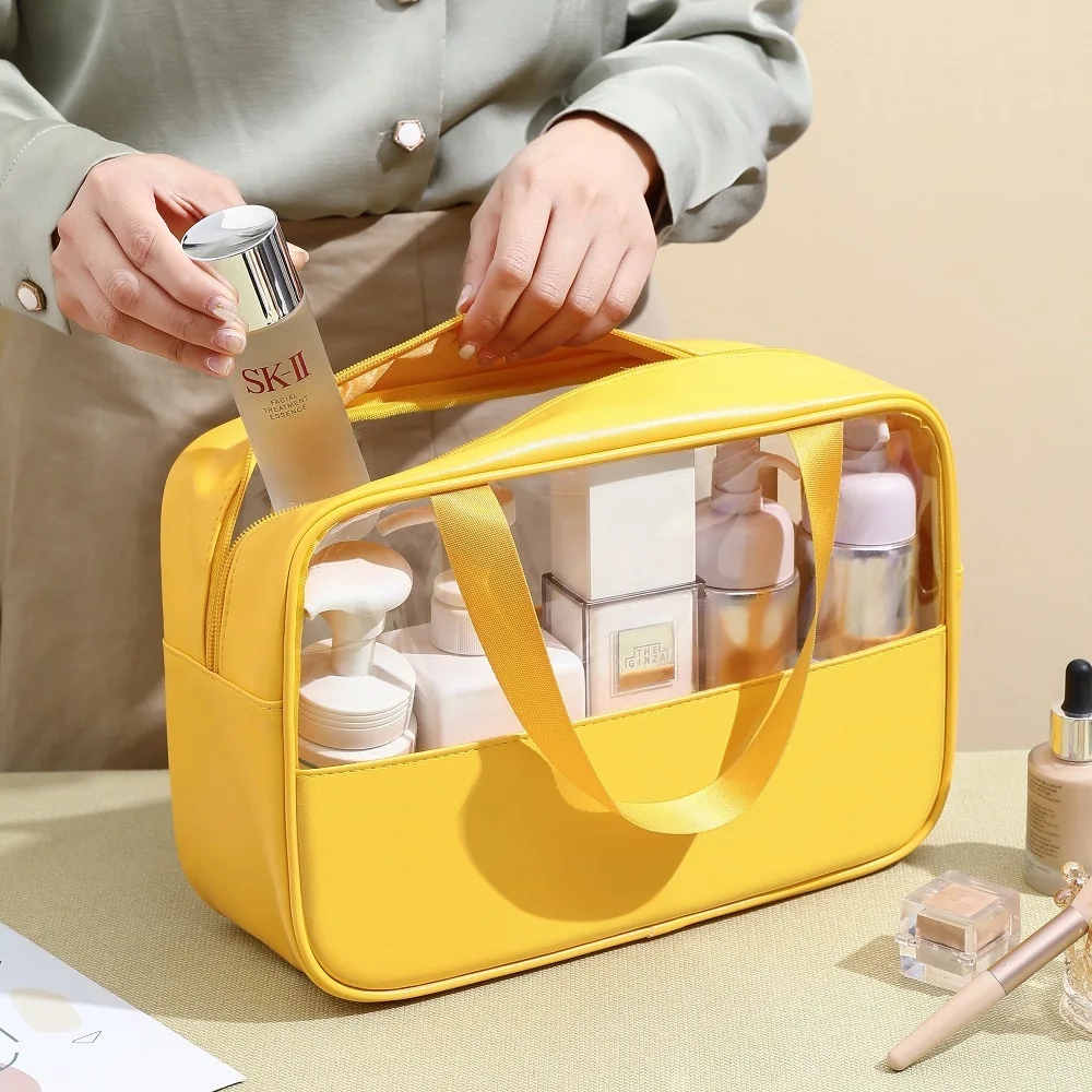 Transparent Waterproof Makeup Bag Travel Toiletry Organizer,Large Capacity,Portable,Multi-Color&Size Options for Women/Men
Transparent Waterproof Makeup Bag Travel Toiletry Organizer,Large Capacity,Portable,Multi-Color&Size Options for Women/Men