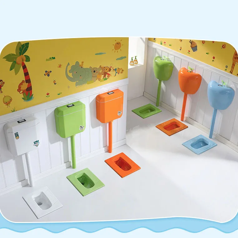 Детский сад, детский цветной туалет, мультяшный фарфоровый туалет, писсуар для унитаза
Детский сад, детский цветной туалет, мультяшный фарфоровый туалет, писсуар для унитаза