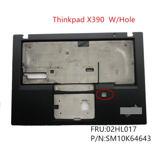 New Original For Thinkpad X390 Palmrest Upper Case Keyboard Bezel Cover 02HL017 W/FPR SM10K64643
New Original For Thinkpad X390 Palmrest Upper Case Keyboard Bezel Cover 02HL017 W/FPR SM10K64643