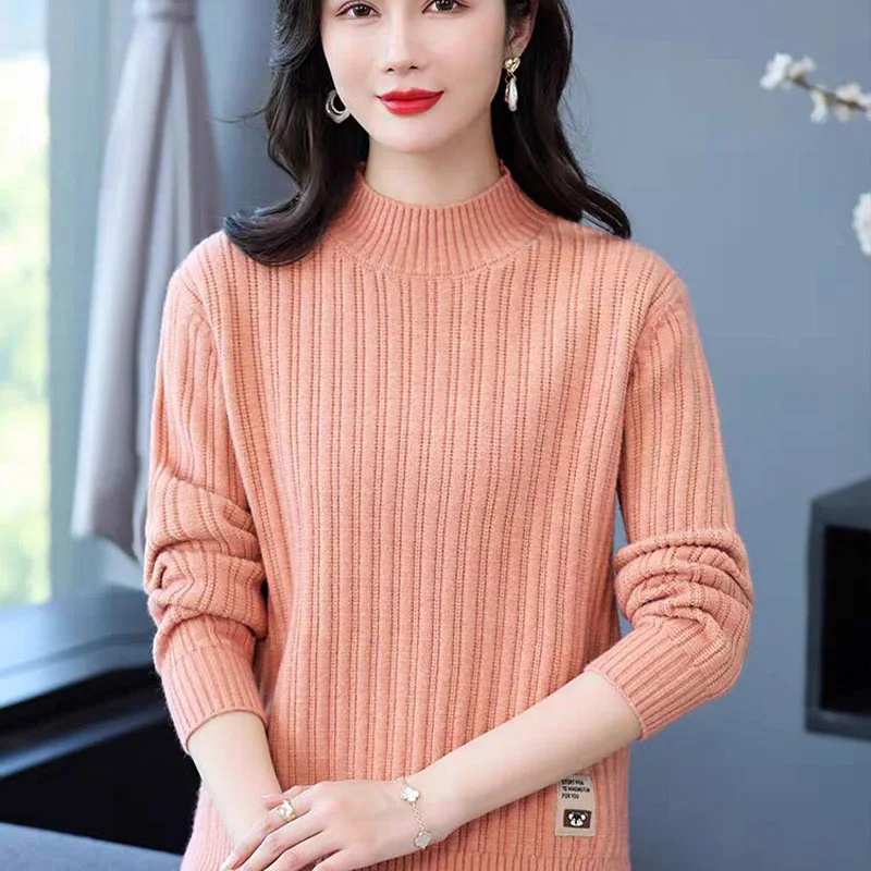 Autumn Winter Fashion Vintage Pullovers Women Clothing New Elegant Solid Knitted Sweater Casual Loose Jumpers
Autumn Winter Fashion Vintage Pullovers Women Clothing New Elegant Solid Knitted Sweater Casual Loose Jumpers