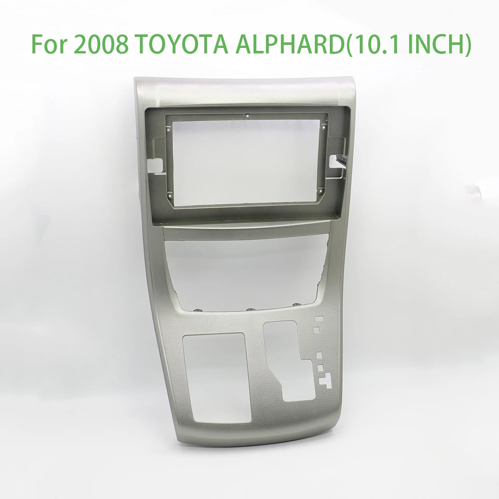 For 2008 TOYOTA ALPHARD Car Accessories 9/10.1 Inch Frame Fascia Adapter Android Radio Audio Dash Fitting Panel Kit
For 2008 TOYOTA ALPHARD Car Accessories 9/10.1 Inch Frame Fascia Adapter Android Radio Audio Dash Fitting Panel Kit