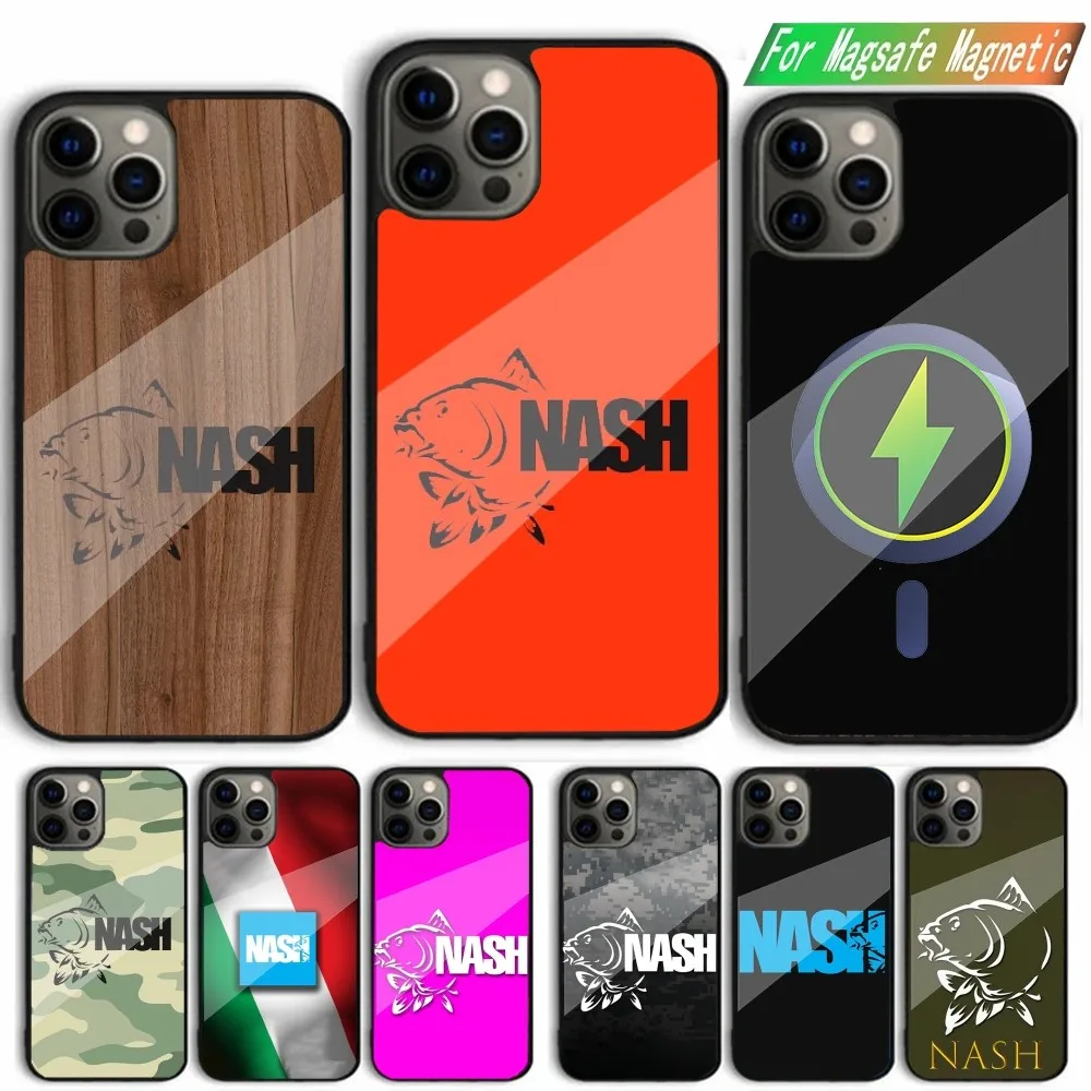 N-Nash Fishing Logo Phone Case For iPhone 15,14,13,12,11,Plus,Pro,Max Mini Magsafe Magnetic Wireless Charging
N-Nash Fishing Logo Phone Case For iPhone 15,14,13,12,11,Plus,Pro,Max Mini Magsafe Magnetic Wireless Charging