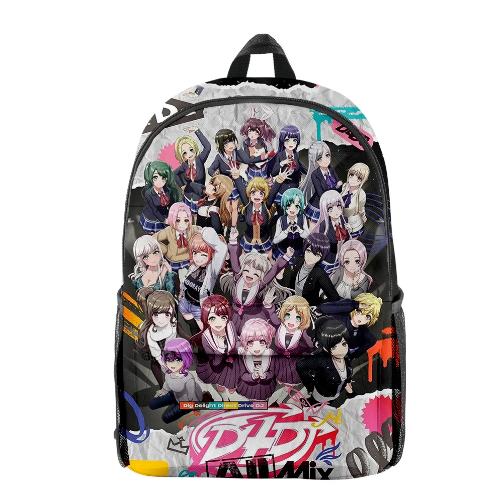 Fashion Novelty Cool D4DJ All Mix Anime pupil Bookbag Notebook Backpacks 3D Print Oxford Waterproof Boys/Girls Travel Backpacks
Fashion Novelty Cool D4DJ All Mix Anime pupil Bookbag Notebook Backpacks 3D Print Oxford Waterproof Boys/Girls Travel Backpacks