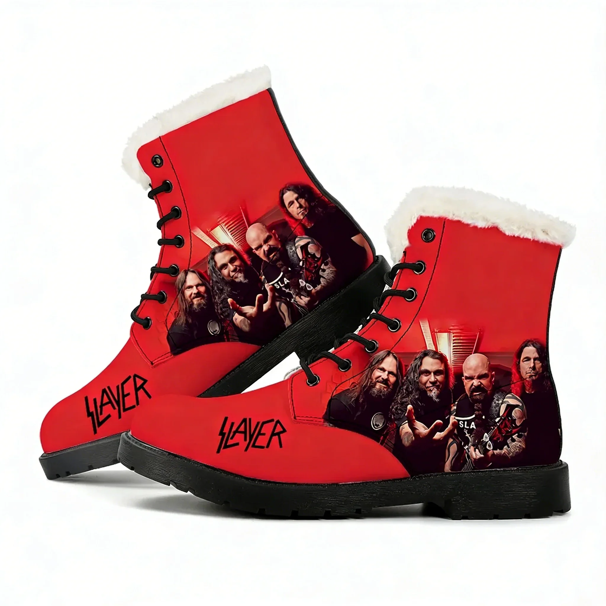 Плюшевые ботинки Slayer для мужчин, женщин и подростков, повседневная обувь для улицы, теплые кожаные ботинки, парные ботинки с принтом, высококачественная обувь на заказ
Плюшевые ботинки Slayer для мужчин, женщин и подростков, повседневная обувь для улицы, теплые кожаные ботинки, парные ботинки с принтом, высококачественная обувь на заказ