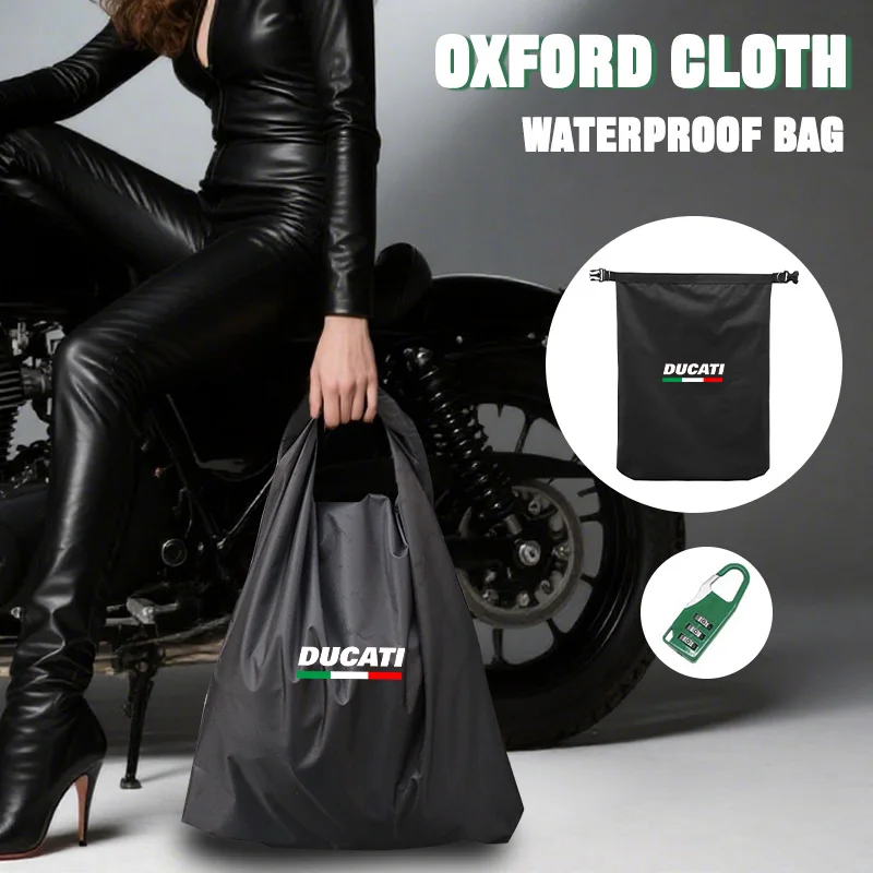 Motorbike Helmet Bag Waterproof Combination Lock Anti-Theft Luggage Storage Bag For DUCATI Monster 950 939 821 SP 1100 696 595
Motorbike Helmet Bag Waterproof Combination Lock Anti-Theft Luggage Storage Bag For DUCATI Monster 950 939 821 SP 1100 696 595