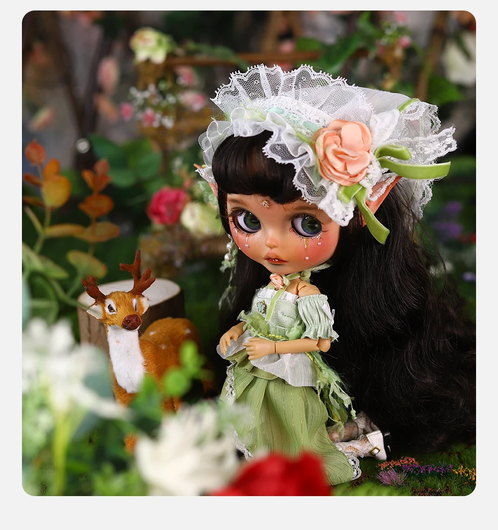 Neo Blythe Doll Woodland Fairy Dress 1 Neo Blythe Doll Woodland Fairy Dress 1