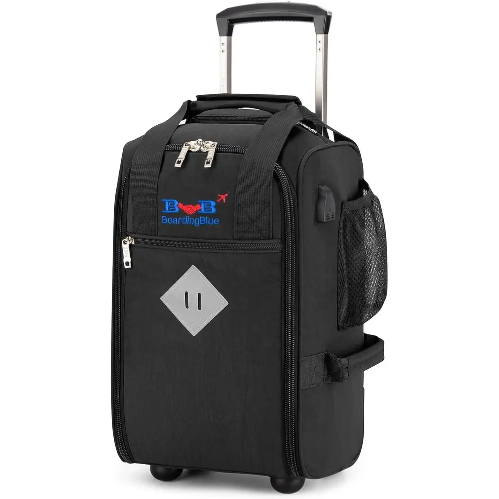 17x10x9 Inch Compact Rolling Personal Item Bag for Under Seat Travel on United Airlines
17x10x9 Inch Compact Rolling Personal Item Bag for Under Seat Travel on United Airlines