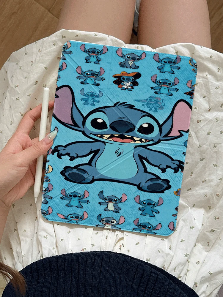 Cute Stitch Tablet Case with Pen Holder For iPad Mini 4/5/6/7 7.9/8.3in iPad 5/6/Air1/2 2017/2018 9.7in 7/8/9 10.2inch Cover
Cute Stitch Tablet Case with Pen Holder For iPad Mini 4/5/6/7 7.9/8.3in iPad 5/6/Air1/2 2017/2018 9.7in 7/8/9 10.2inch Cover
