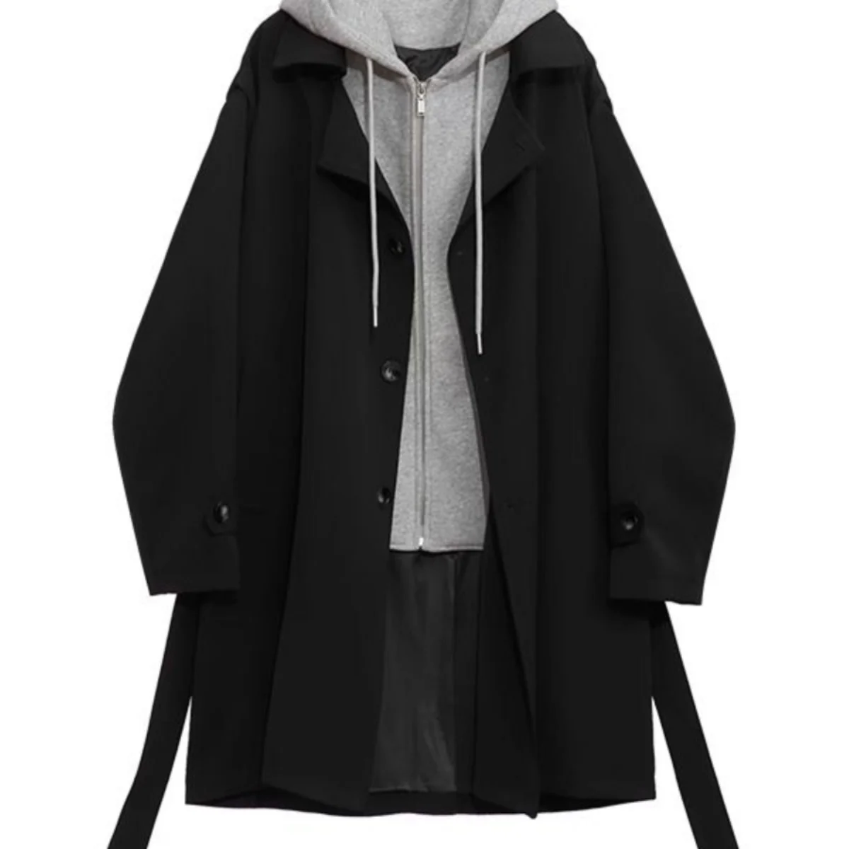 SuperAen European and American Style Long Trench Coats for Women Cardigans Loose Oversize Patchwork Autumn and Winter New Coats
SuperAen European and American Style Long Trench Coats for Women Cardigans Loose Oversize Patchwork Autumn and Winter New Coats