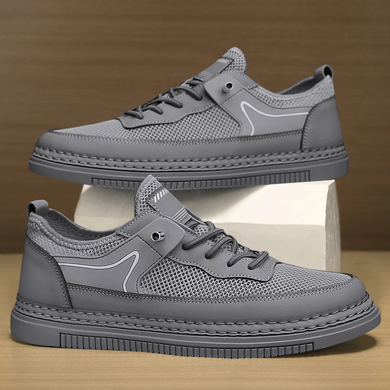 Season Men Flat Skate Footwear Flexible Structure Stable Traction Sole Simple Appearance Daily Commute Outdoor Leisure Walking
Season Men Flat Skate Footwear Flexible Structure Stable Traction Sole Simple Appearance Daily Commute Outdoor Leisure Walking