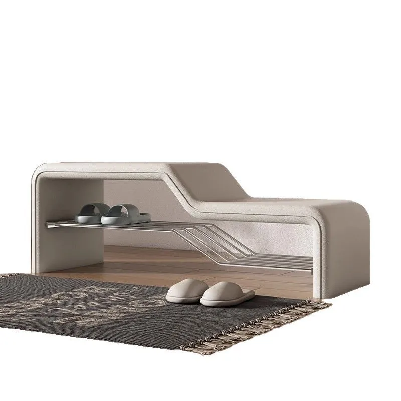 Shoe changing stool household fitting room Long sofa stool Small apartment can sit Long shoe rack Entry at the door
Shoe changing stool household fitting room Long sofa stool Small apartment can sit Long shoe rack Entry at the door