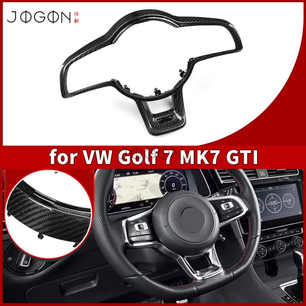 Carbon Fiber For Golf 7 MK7 GTI Steering Wheel Trim Replacement Interior Accessories
Carbon Fiber For Golf 7 MK7 GTI Steering Wheel Trim Replacement Interior Accessories