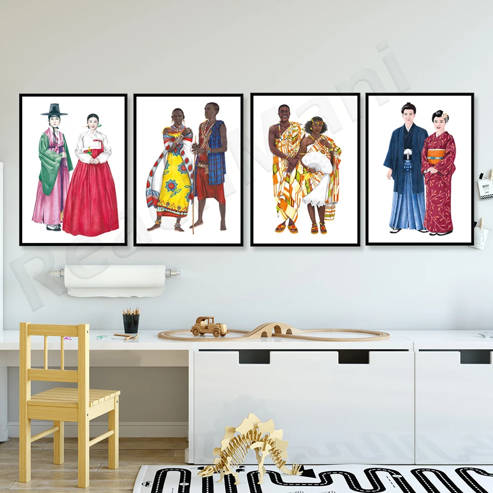 Fashion Art Poster, World Ghana Kent Fashion Clothing, Japanese Kimono, Kenya, World Korean Clothing Art, Fashion Illustration
Fashion Art Poster, World Ghana Kent Fashion Clothing, Japanese Kimono, Kenya, World Korean Clothing Art, Fashion Illustration