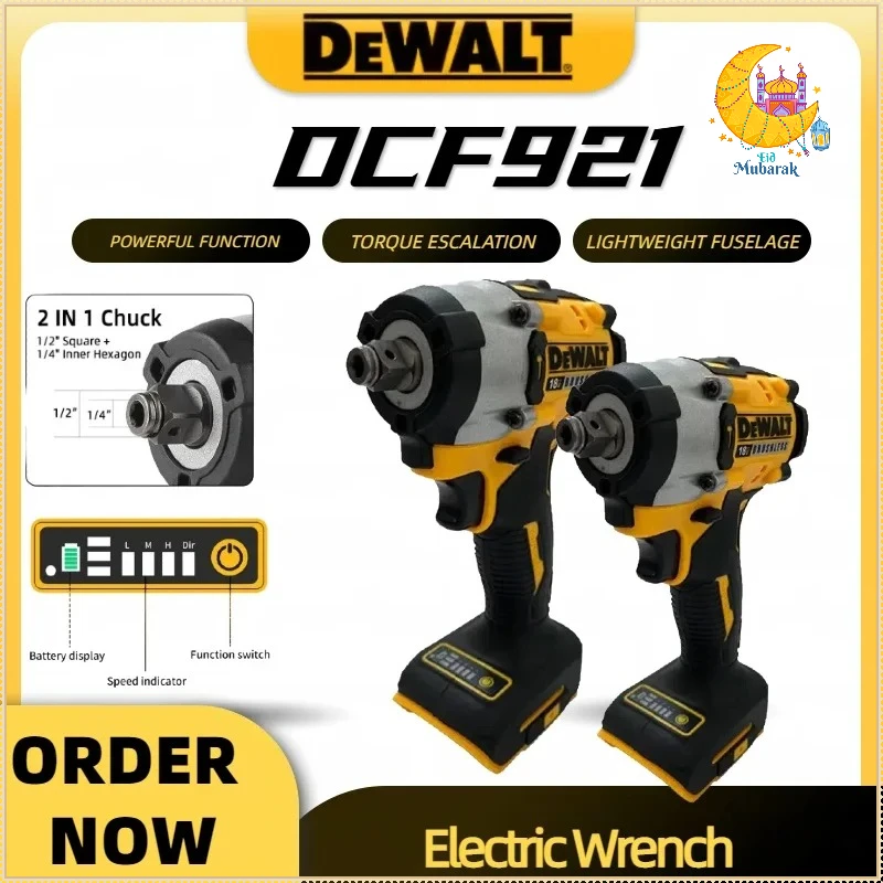 Аккумуляторный ударный гайковерт Dewalt DCF921 Atomic Maximum, 1/2 дюйма, с регулируемой скоростью, для аккумуляторов Dewalt
Аккумуляторный ударный гайковерт Dewalt DCF921 Atomic Maximum, 1/2 дюйма, с регулируемой скоростью, для аккумуляторов Dewalt