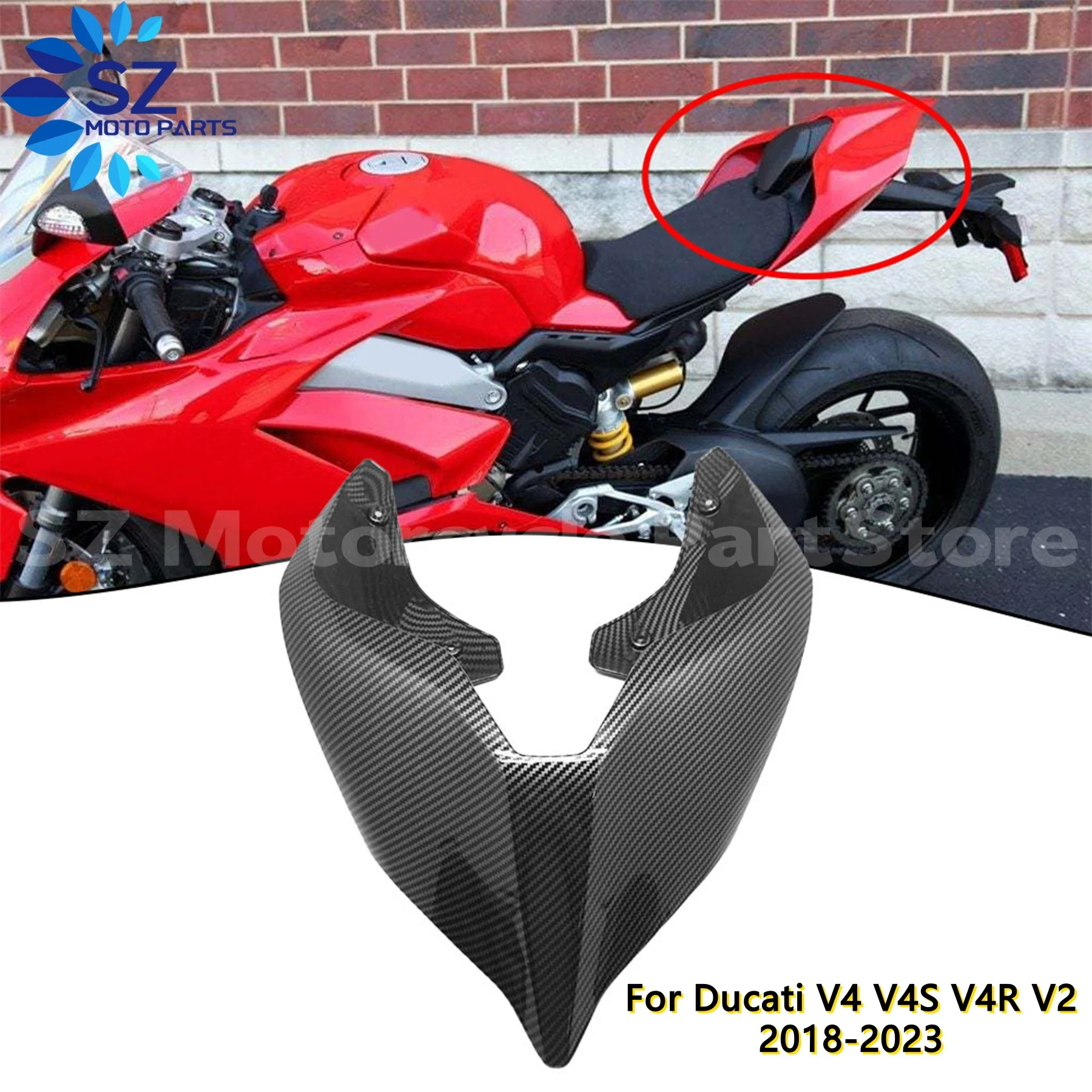 Обтекатель заднего сиденья для Ducati Panigale V4 V4S V4R V2 и Streetfighter v4 v4s, обтекатель горба, одноядерные аксессуары
Обтекатель заднего сиденья для Ducati Panigale V4 V4S V4R V2 и Streetfighter v4 v4s, обтекатель горба, одноядерные аксессуары