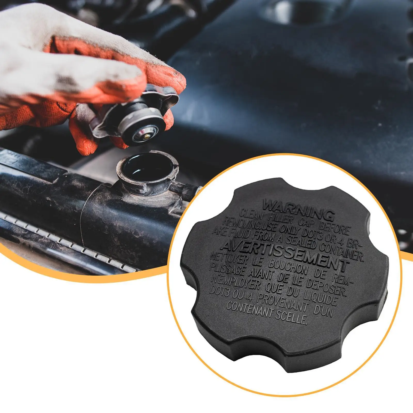 Brake Master Cylinder Reservoir Tank Cap 6.2x1.1cm 585312B500 for Kia Optima
Brake Master Cylinder Reservoir Tank Cap 6.2x1.1cm 585312B500 for Kia Optima