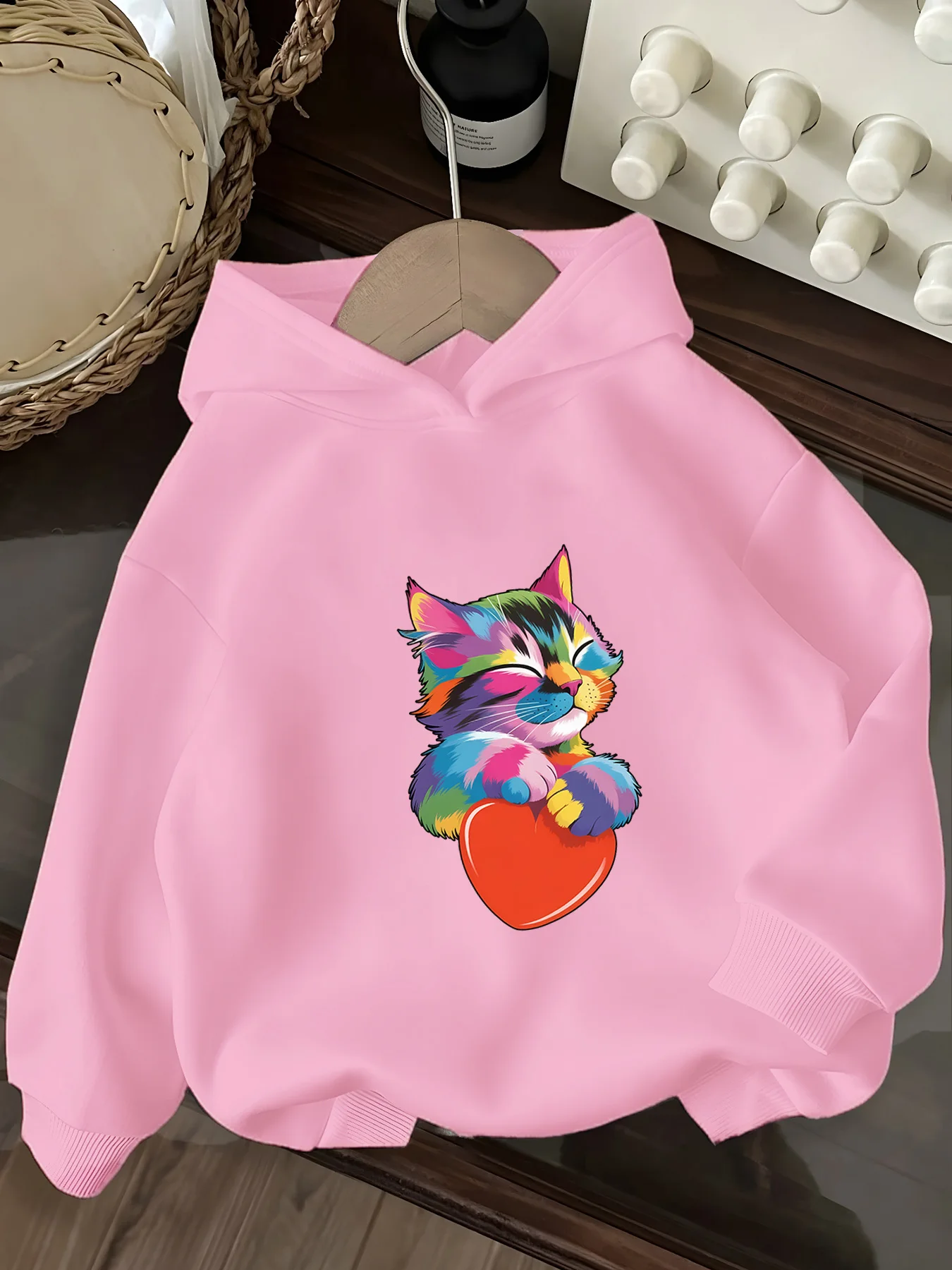 printed girls hooded sweater children suitable for young girls and students boy party special clothing 120-160 cm
printed girls hooded sweater children suitable for young girls and students boy party special clothing 120-160 cm
