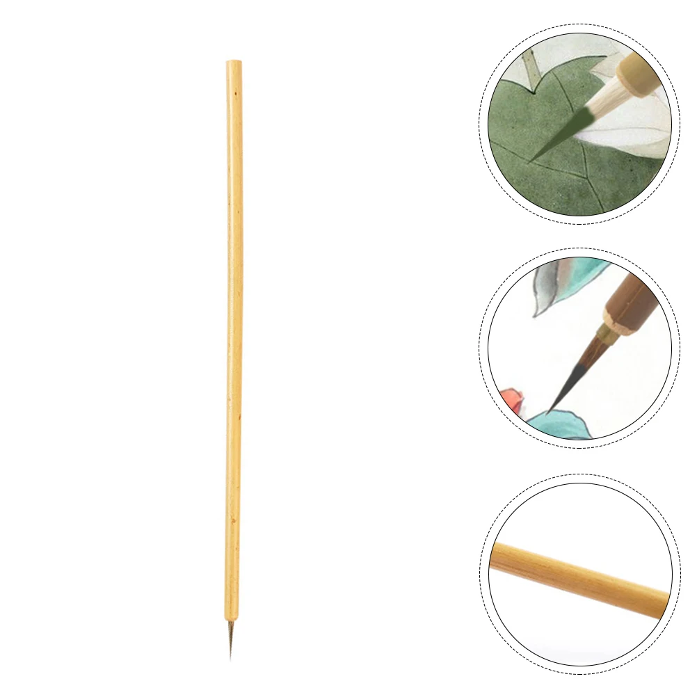 Small Size Stone Hook Line Fine Art Watercolor Chinese Painting Brush Durable Exquisite Design Ink Calligraphy Bamboo Writing
Small Size Stone Hook Line Fine Art Watercolor Chinese Painting Brush Durable Exquisite Design Ink Calligraphy Bamboo Writing