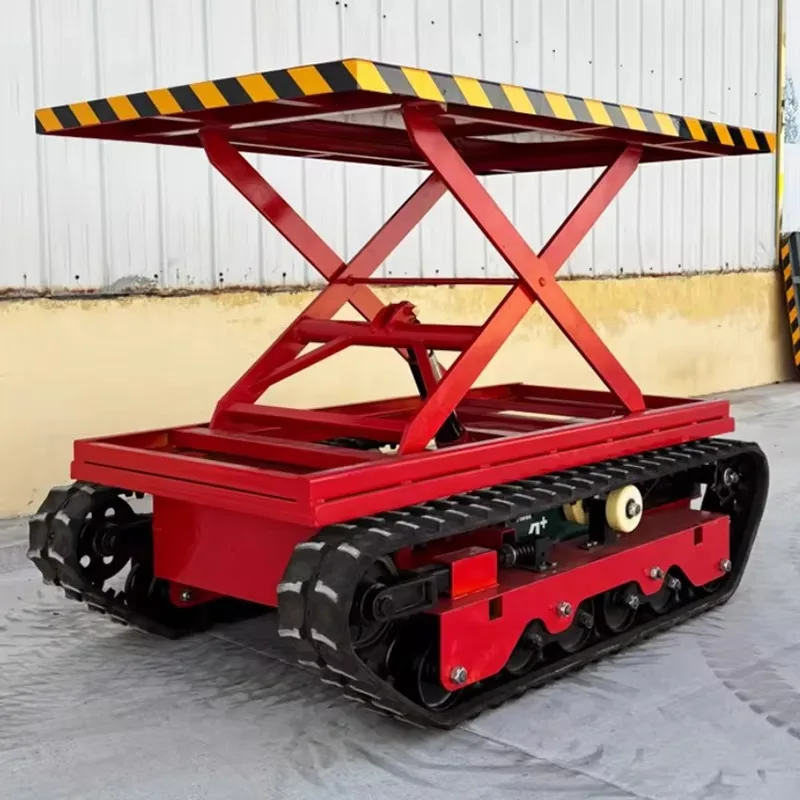 New Condition Customized Electric Crawler Lift Vehicle Remote-Controlled Crawler Chassis for Material Handling Equipment
New Condition Customized Electric Crawler Lift Vehicle Remote-Controlled Crawler Chassis for Material Handling Equipment