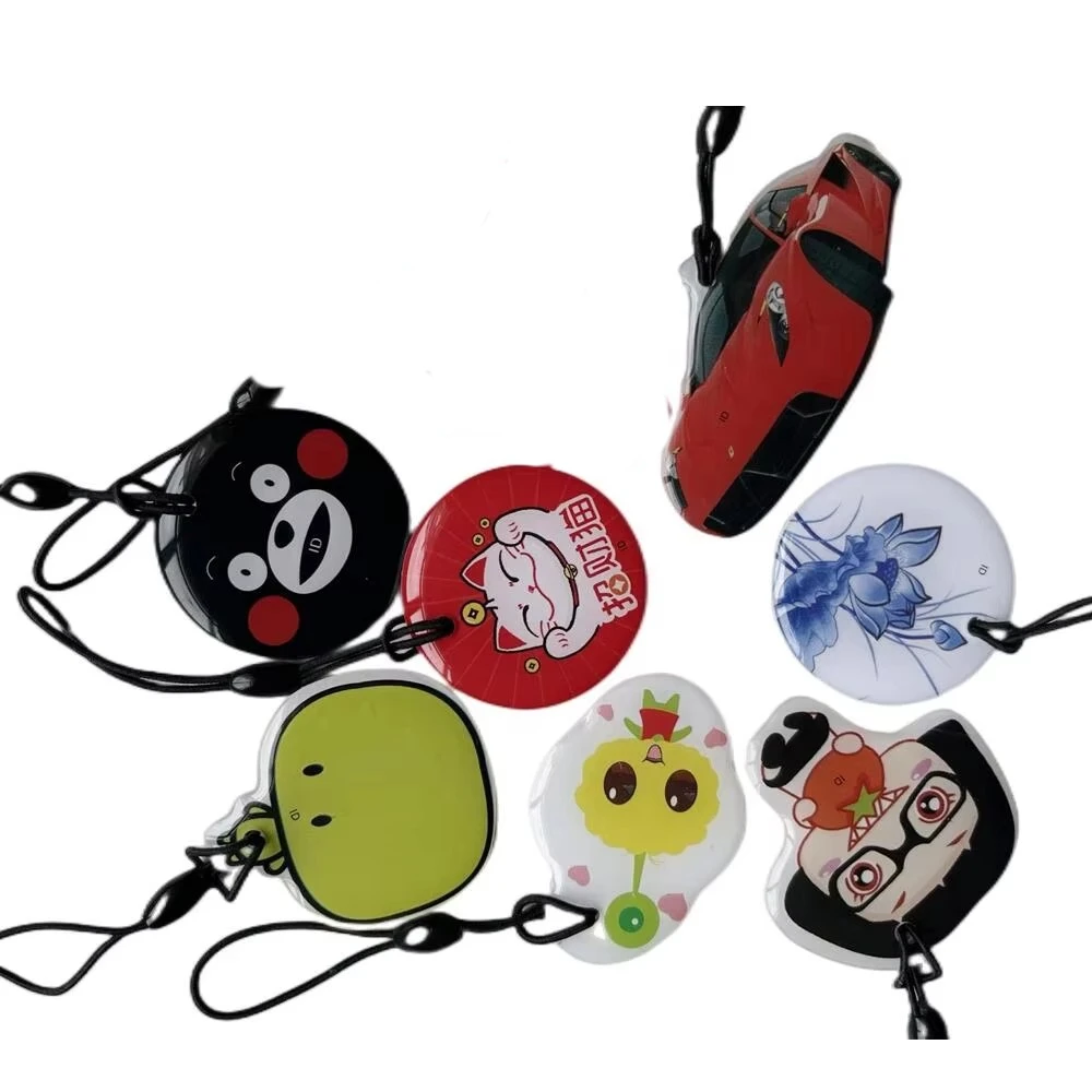 Random Pattern 125KHz ID EM4305 T5577 Writable Rewritable Keyfobs RFID Tag Waterproof Keychain Access Control Blank Data Card
Random Pattern 125KHz ID EM4305 T5577 Writable Rewritable Keyfobs RFID Tag Waterproof Keychain Access Control Blank Data Card