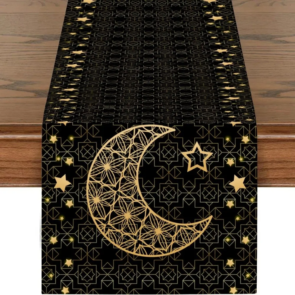 Vintage Ramadan Table Runner Washable 2D Single Print Ramadan Decorations Watercolor Flowers Floral Crescent Moon
Vintage Ramadan Table Runner Washable 2D Single Print Ramadan Decorations Watercolor Flowers Floral Crescent Moon