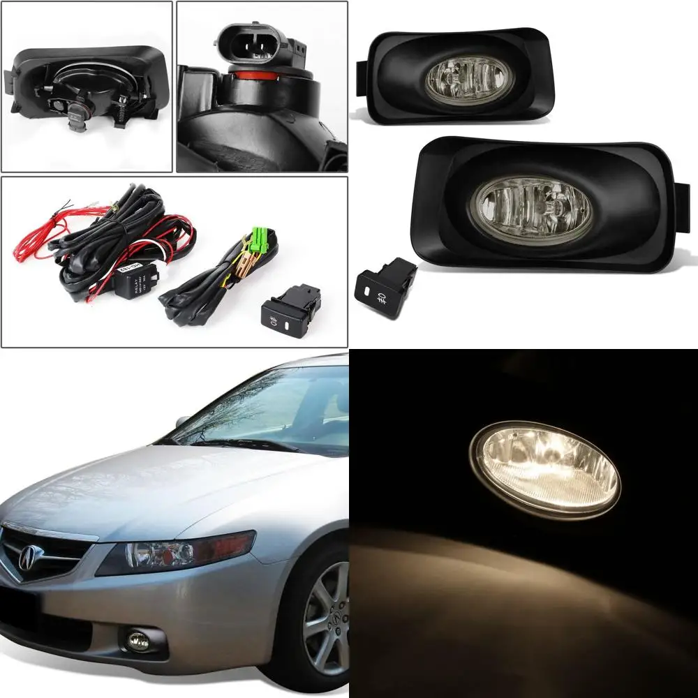 Enhanced Visibility Front Bumper Fog Lights for 2004-2005 Acura TSX, Driver & Passenger Side
Enhanced Visibility Front Bumper Fog Lights for 2004-2005 Acura TSX, Driver & Passenger Side