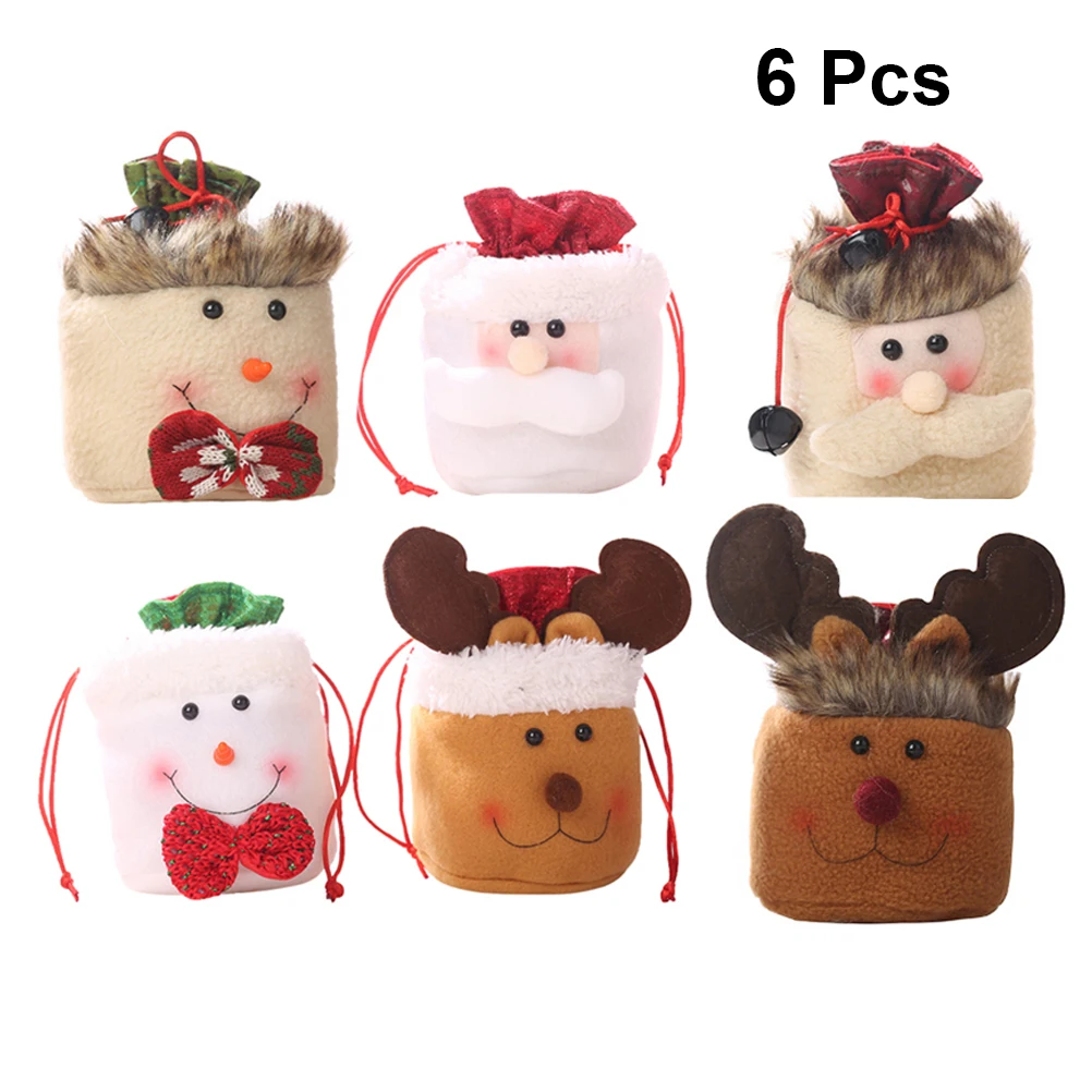6 Pcs Apple Bag Kids Candy Storage Christmas Gift Drawstring Bags Large Capacity Sturdy Material Suitable For Candy Holiday
6 Pcs Apple Bag Kids Candy Storage Christmas Gift Drawstring Bags Large Capacity Sturdy Material Suitable For Candy Holiday