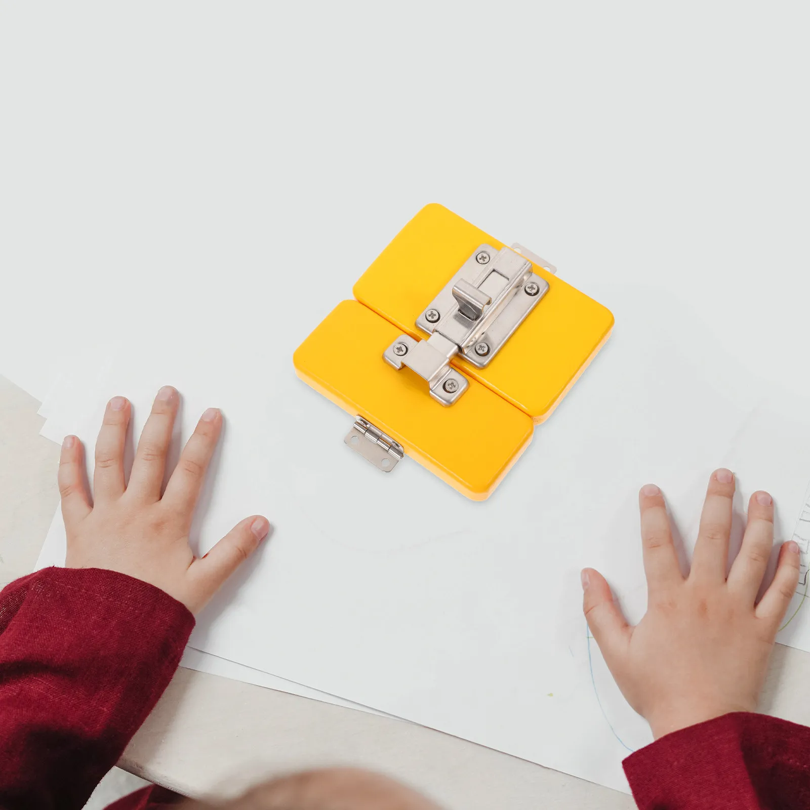 Wooden Busy Board Door Latch Montessori Educational Accessory DIY Part for Kids Fine Motor Skills Development Cognitive Board
Wooden Busy Board Door Latch Montessori Educational Accessory DIY Part for Kids Fine Motor Skills Development Cognitive Board