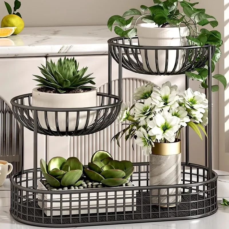 Flower Rack Indoor Living Room Countertop Multi-layer Pot Arrangement Rack Household Succulent Balcony Flower Green Plant Shelf
Flower Rack Indoor Living Room Countertop Multi-layer Pot Arrangement Rack Household Succulent Balcony Flower Green Plant Shelf