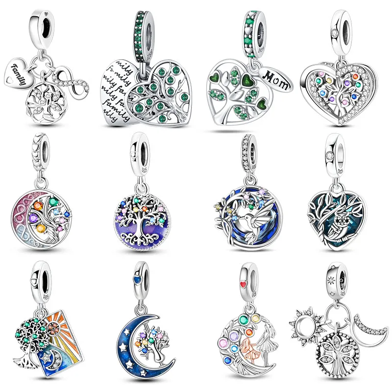 New 925 Sterling Silver I Love My Mother The Tree Of Life Charms Beads For Women Fit Original Bracelet DIY Jewelry Gifts
New 925 Sterling Silver I Love My Mother The Tree Of Life Charms Beads For Women Fit Original Bracelet DIY Jewelry Gifts