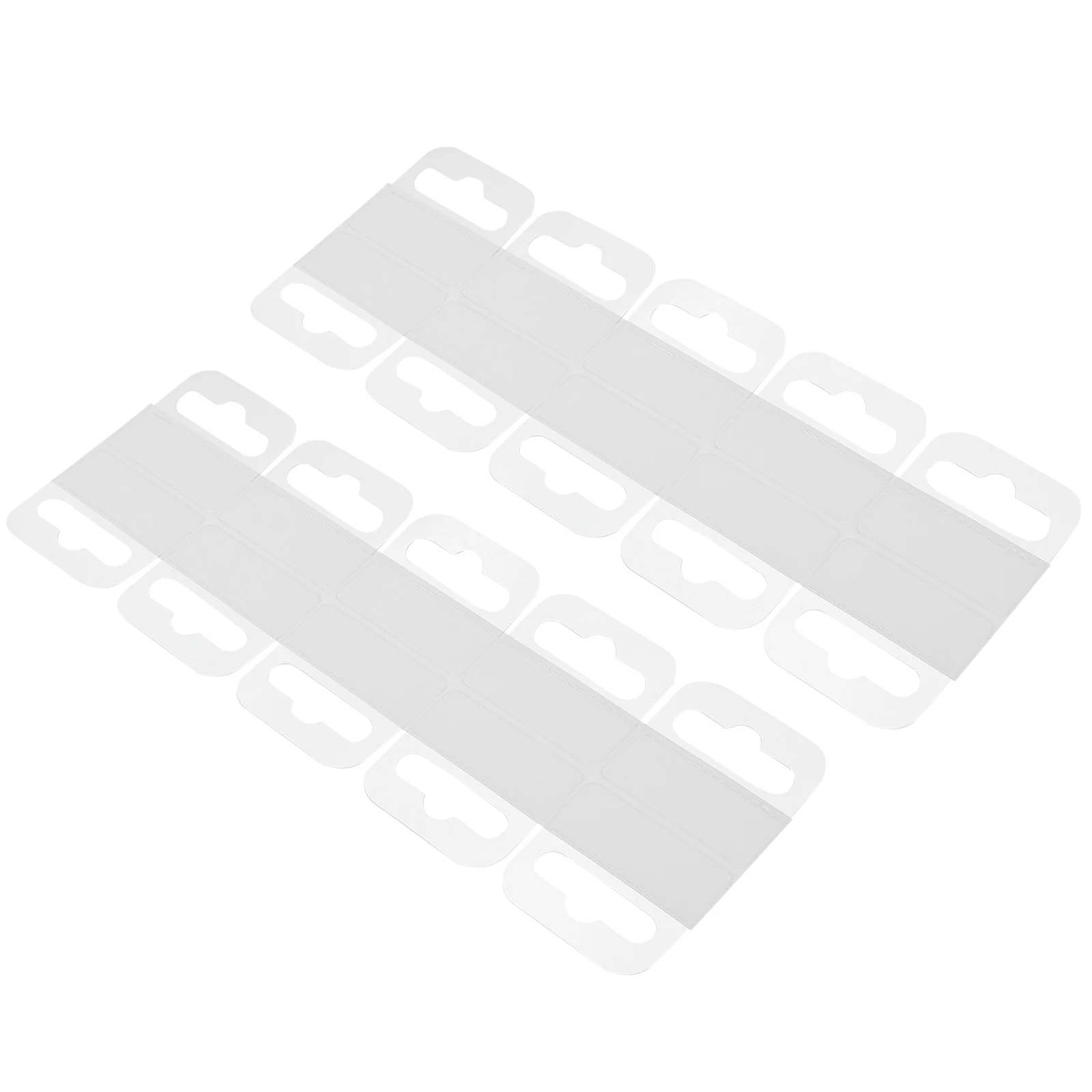 200 Pcs PET Display Hooks Transparent Reusable Heavy Duty Plastic Wall Mountable Shopping Mall Accessories 45x40x0.35mm Triangle
200 Pcs PET Display Hooks Transparent Reusable Heavy Duty Plastic Wall Mountable Shopping Mall Accessories 45x40x0.35mm Triangle