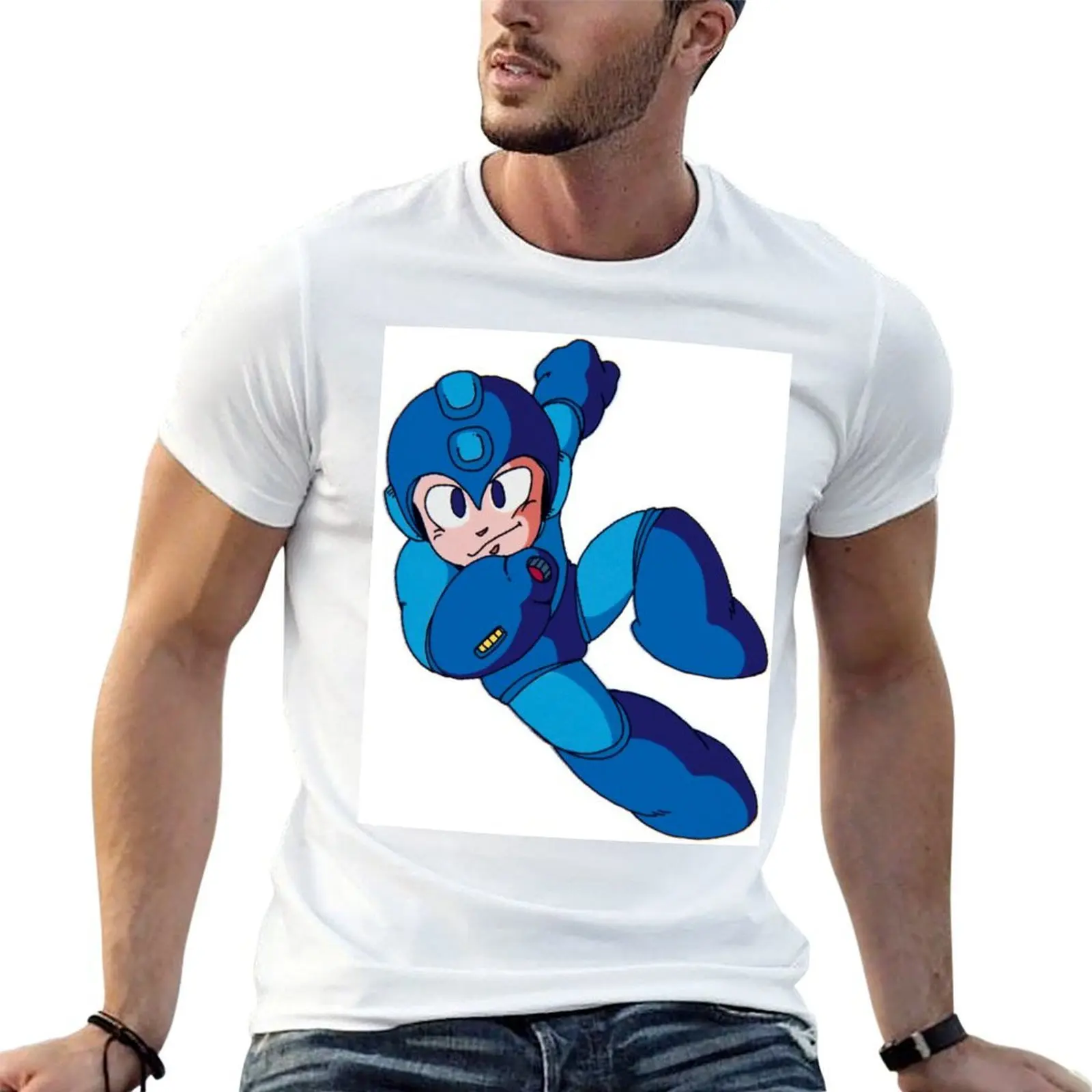 Classic Megaman T-Shirt t shirt man designer man tshirt t shirts for man cotton T-shirt
Classic Megaman T-Shirt t shirt man designer man tshirt t shirts for man cotton T-shirt